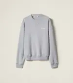 Cotton fleece sweatshirt