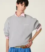 Cotton fleece sweatshirt - Image 4