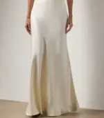 Masina Stretch Satin Skirt - Image 3