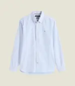 Regular Fit Stripe Stretch Oxford Shirt